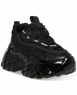 Steve Madden Women's Ecker Platform Lace-Up Sneakers