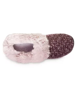 Isotoner Signature Women's Sweater Knit Samantha Hoodback Slippers -Steve Madden Shop 22625312 fpx