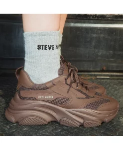 Steve Madden Women's Possession Chunky Lace-Up Sneakers -Steve Madden Shop 23138179 fpx