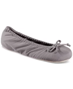 Isotoner Signature Women's Recycled Satin Ballerina Slippers -Steve Madden Shop 23144939 fpx