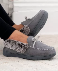 Isotoner Signature Women's Microsuede Rae Comfort Moccasin Slippers -Steve Madden Shop 23205880 fpx