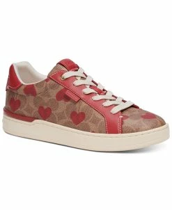 Coach Women's Lowline Signature Lace-up Sneakers