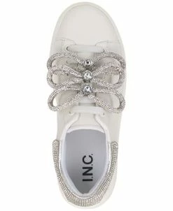 INC International Concepts Women's Alleni Bow Sneakers, Created For Macy's -Steve Madden Shop 23378547 fpx