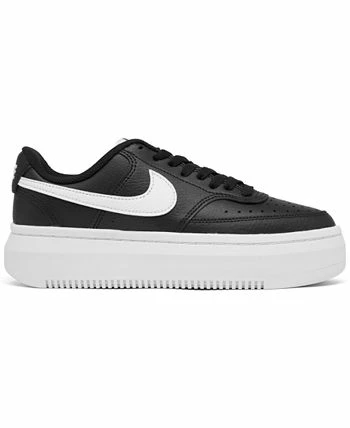 Nike Women's Court Vision Alta Leather Platform Casual Sneakers From Finish Line 4 Nike Women's Court Vision Alta Leather Platform Casual Sneakers From Finish Line - Image 2