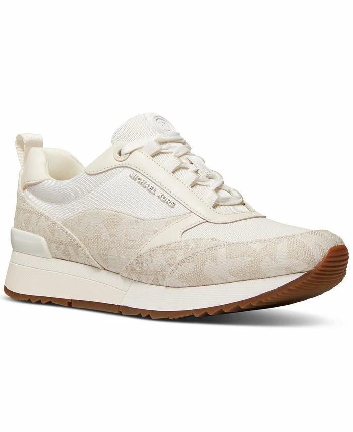 Michael Kors Women's Allie Stride Trainer Lace-Up Sneakers 3 Michael Kors Women's Allie Stride Trainer Lace-Up Sneakers