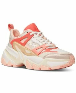 Michael Kors Women's Nick Lace-Up Trainer Running Sneakers