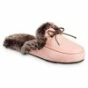 Isotoner Signature Women's Faux Leather Vivienne Scuff Slippers -Steve Madden Shop 23504929 fpx
