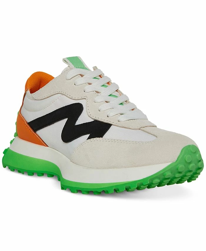 Steve Madden Women's Campo Retro Lace-Up Jogger Sneakers 3 Steve Madden Women's Campo Retro Lace-Up Jogger Sneakers