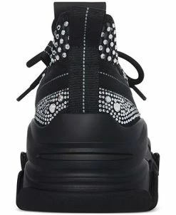 Steve Madden Women's Phantom Rhinestone Mesh Chunky Lace-Up Sneakers 10 Steve Madden Women's Phantom Rhinestone Mesh Chunky Lace-Up Sneakers -Steve Madden Shop 23644429 fpx