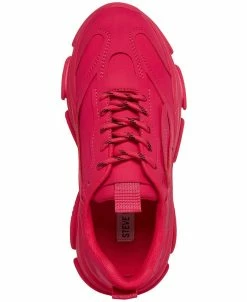 Steve Madden Women's Possession Chunky Lace-Up Sneakers -Steve Madden Shop 23650419 fpx