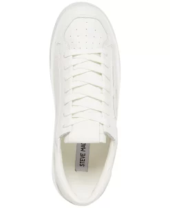 Steve Madden Women's Perona Distressed Lace-Up Star Sneakers -Steve Madden Shop 23876196 fpx