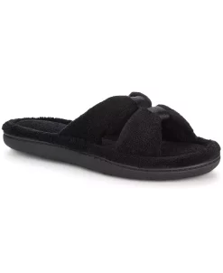 Isotoner Signature Women's Micro Terry X-Slide Slippers -Steve Madden Shop 3294986 fpx