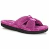 Isotoner Signature Women's Micro Terry X-Slide Slippers 1 Isotoner Signature Women's Micro Terry X-Slide Slippers -Steve Madden Shop 3294988 fpx