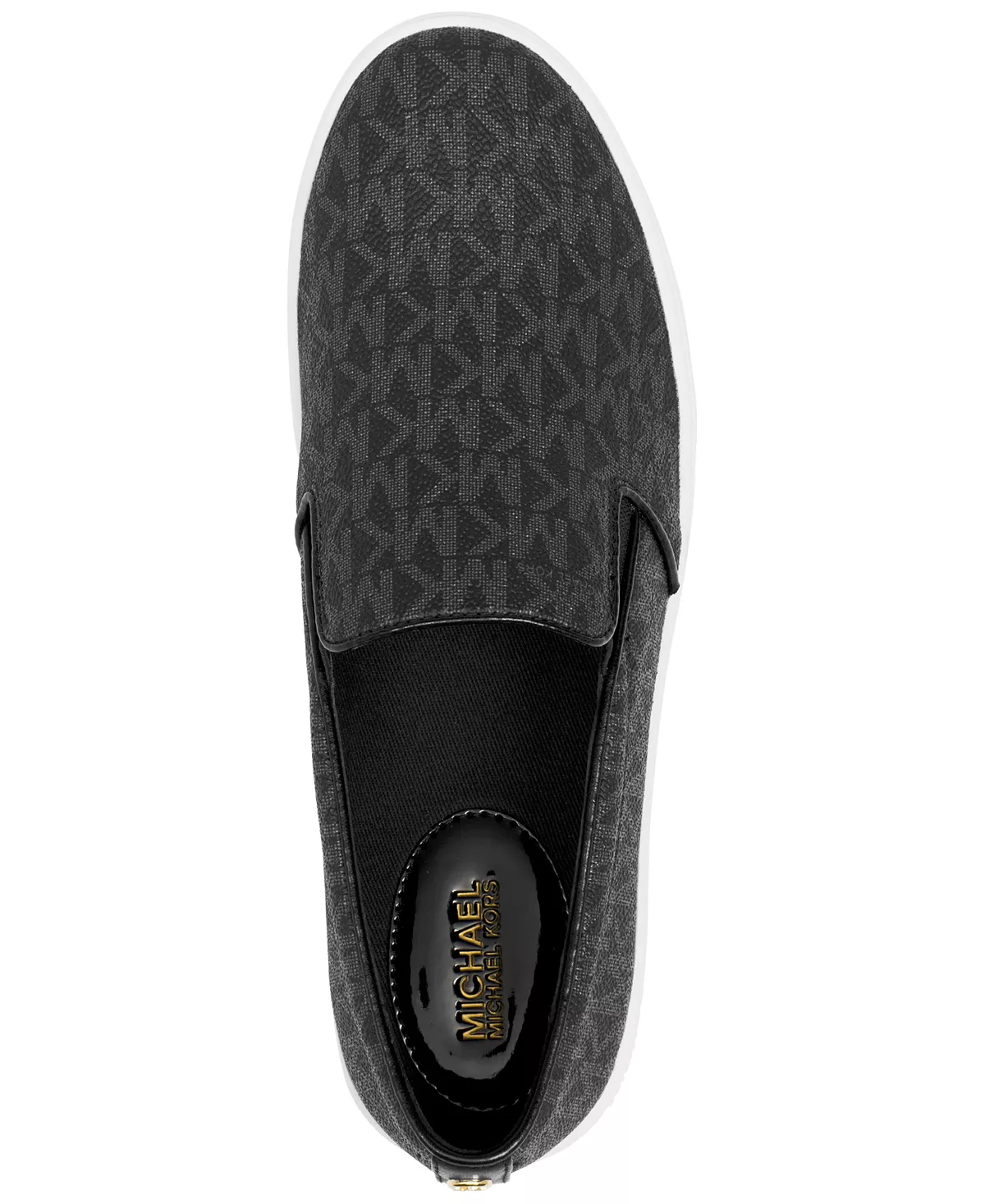 Michael Kors Women's Keaton Slip-On Signature Logo Sneakers 6 Michael Kors Women's Keaton Slip-On Signature Logo Sneakers - Image 4