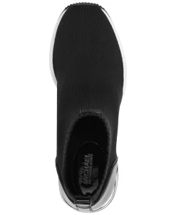 Michael Kors Women's Skyler Wedge Bootie Sock Sneakers -Steve Madden Shop 8847219 fpx