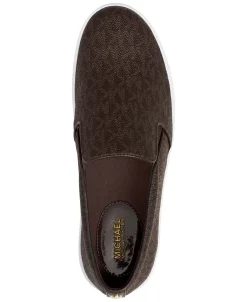 Michael Kors Women's Keaton Slip-On Signature Logo Sneakers 12 Michael Kors Women's Keaton Slip-On Signature Logo Sneakers -Steve Madden Shop 8874520 fpx